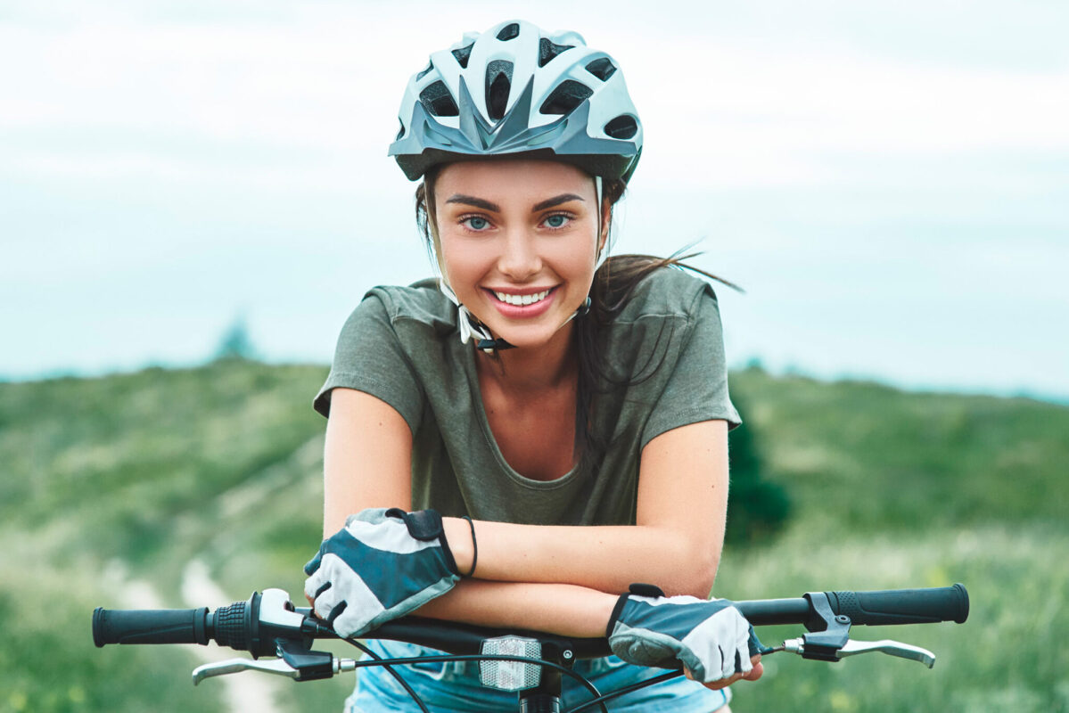 Club Agricycle ragazza in bicicletta